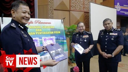 Cops launch manual book to reduce number of unattended cases