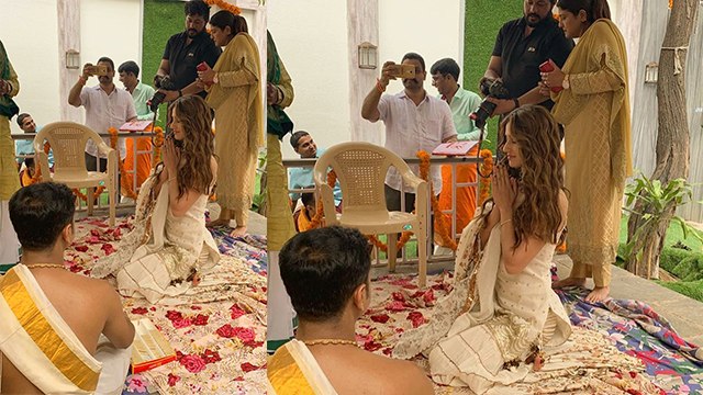 Disha Patani shares Salman Khan's Radhe muhurat puja | FilmiBeat