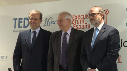 Borrell en desayuno informativo de The Executive Forum y TEDAE