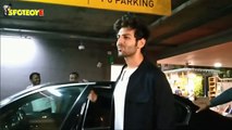 Spotted: Kartik Aaryan at the airport as he arrives from delhi after attending an event