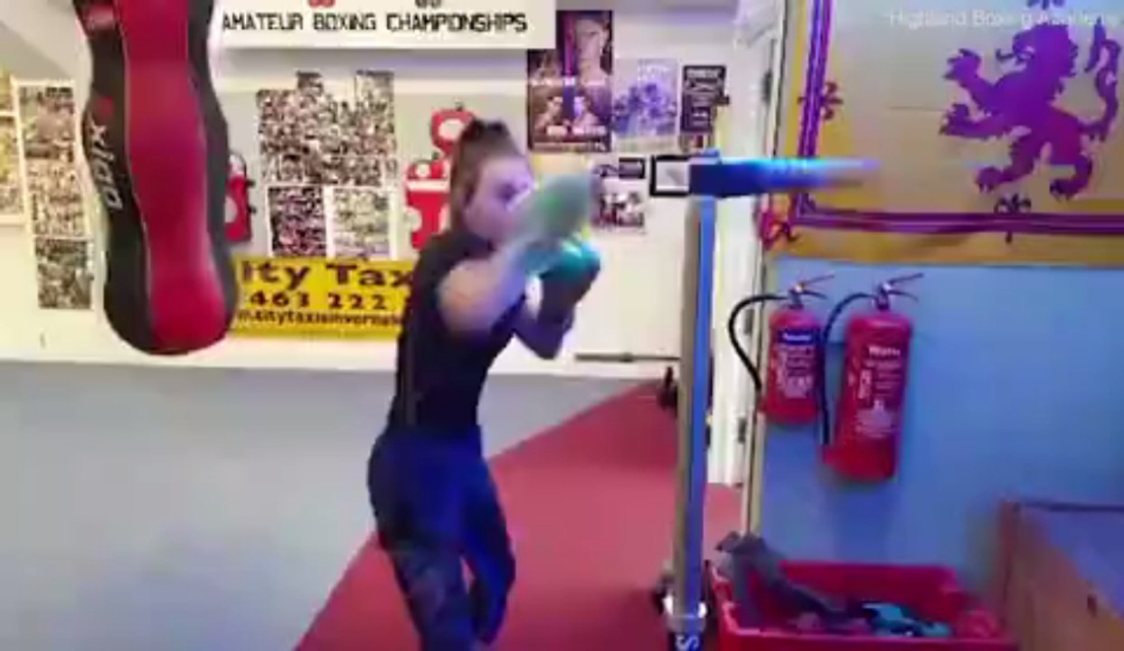 Nicola Rattray à l'entrainement