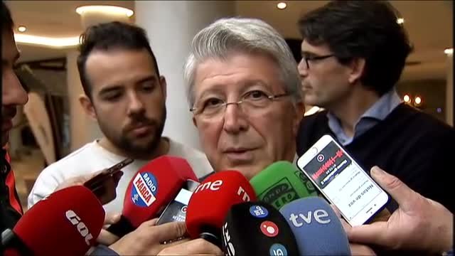 Enrique Cerezo: Nosotros queremos que a Griezmann le traten en el Barcelona tan bien como lo hicimos aquí