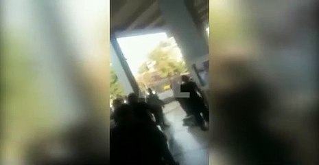 Polis, kömür almak isteyen 60 yaşındaki vatandaş yerlerde sürükledi