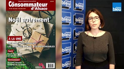 Floriane Dupré du consommateur d'Alsace nous explique comment passer un Noël autrement