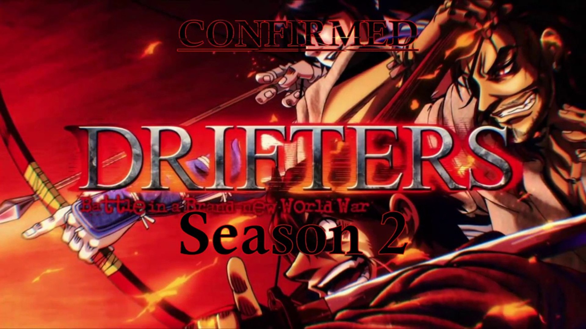 Release date of the anime Drifters Season 2