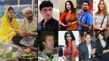 Top 14 Beautiful Love Stories Of Famous Cricketers & Bollywood Divas || Oneindia Telugu