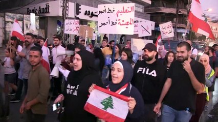 Les pénuries d'eau et de courant, catalyseur de la contestation au Liban