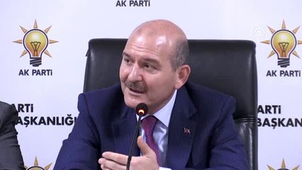 Soylu: "(Barış Pınarı Harekatı) Bilesiniz ki bunun arkasında koskoca bir siyaset var"