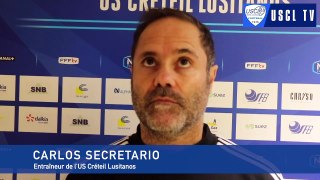 J13 USCL-FCVB : l'interview d'avant-match de Carlos Secretario