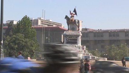 La plaza Italia, el epicentro de las protestas en Chile