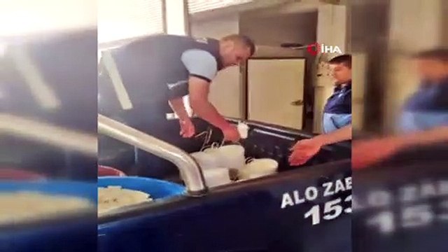 Merdiven altı peynir, yoğurt üretimi yapan imalathaneye baskın