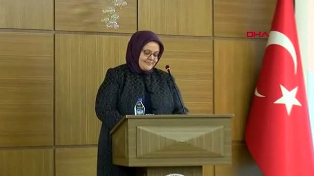 Ankara-aile bakanı selçuk devlet korumasındaki gençler için yapılan atama töreninde konuştu- 1