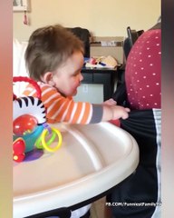 Funny Daddy Makes Baby Happy Every Day - Big Daddy