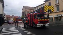 Deux personnes évacuées dans un feu d'immeuble à Sarrebourg