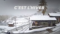 Les premiers flocons de neige sont arrivés en France