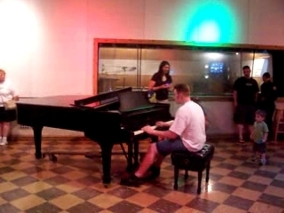 SEAN GALE PLAYS ELVIS PIANO