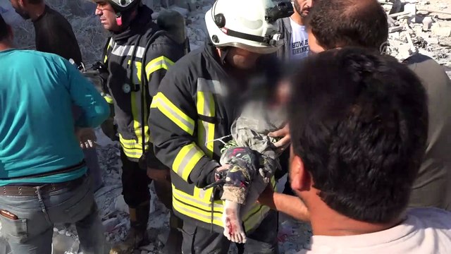 İdlib'e hava saldırıları: 8 ölü