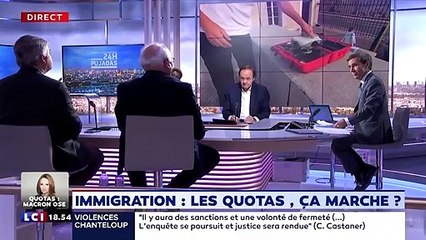 André Bercoff : "Il y a des millions de chômeurs en France. Est-on absolument sûr qu'il y a besoin de chercher des gens à l'étranger ?"