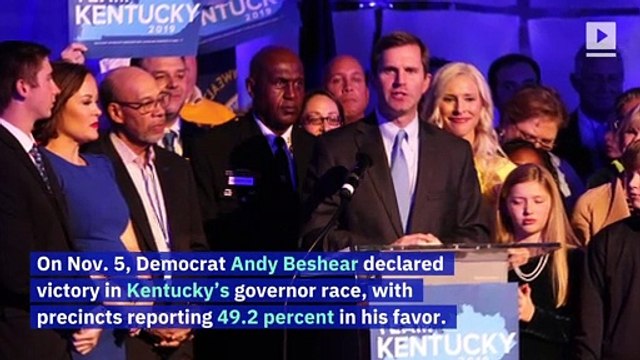 Andy Beshear Unseats Matt Bevin as Kentucky Governor