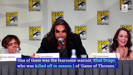 Jason Momoa Upset Over Short Run in 'Game of Thrones'