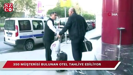 İzmir’de ünlü otele tahliye kararı
