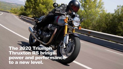 Previewing the 2020 Triumph Thruxton RS