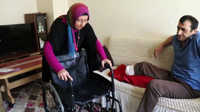 Mavi kapak toplayarak engellilere umut oluyor - ÇANKIRI