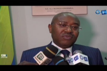 RTG/Rencontre entre l’Ambassadeur d’Egypte au Gabon, Hamed BAKR et le Ministre de la promotion des investissements, Jean OTANDAULT  en prélude à la 4e édition du forum Afrique 2019
