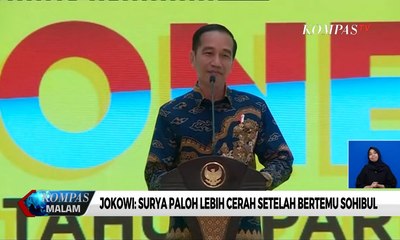 Jokowi: Surya Paloh Lebih Cerah Setelah Bertemu Sohibul