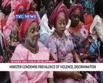 Minister condemns prevalence of violence against women