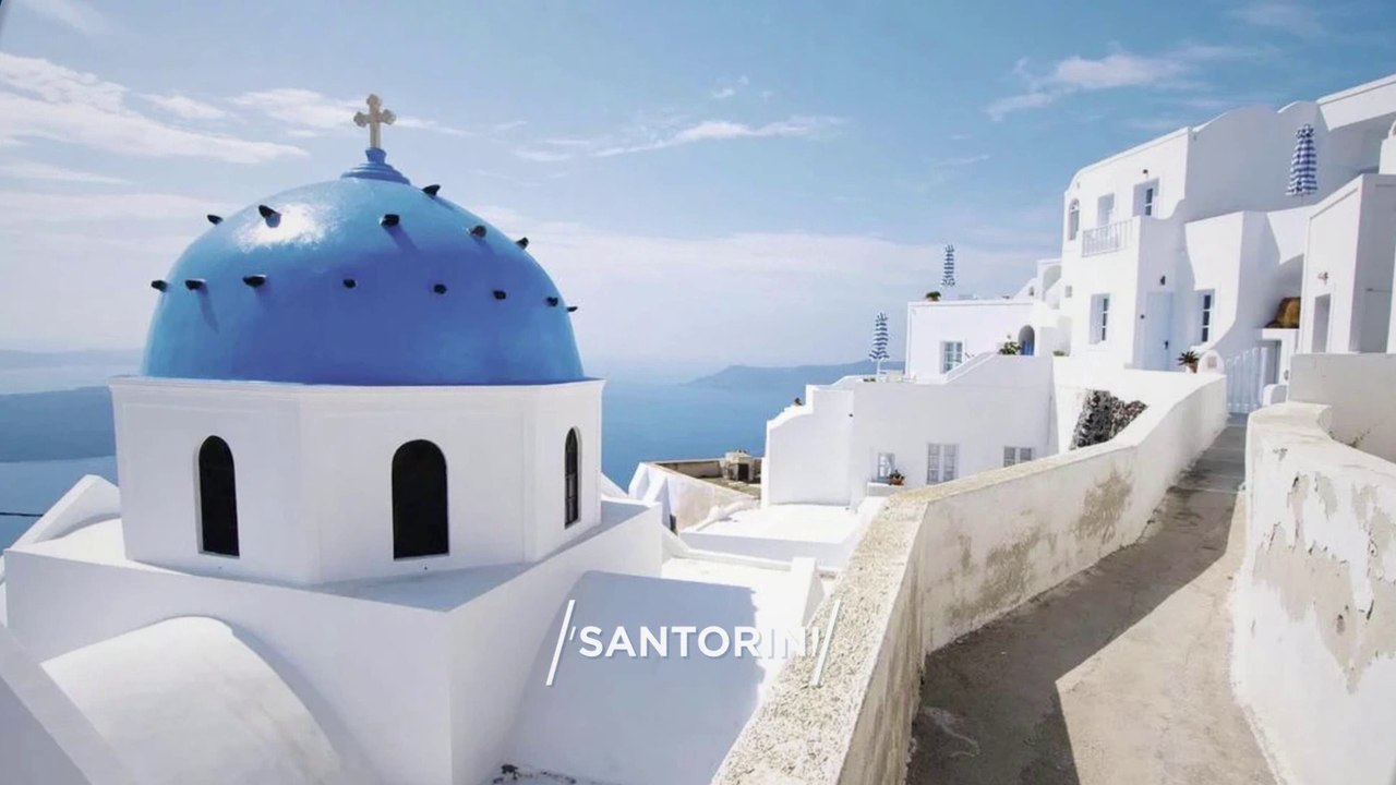 "SANTORINI" Top 20 Tourist Places | Santorini Tourism | GREECE