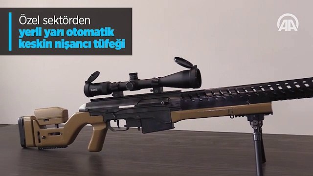 Özel sektörden yerli yarı otomatik keskin nişancı tüfeği