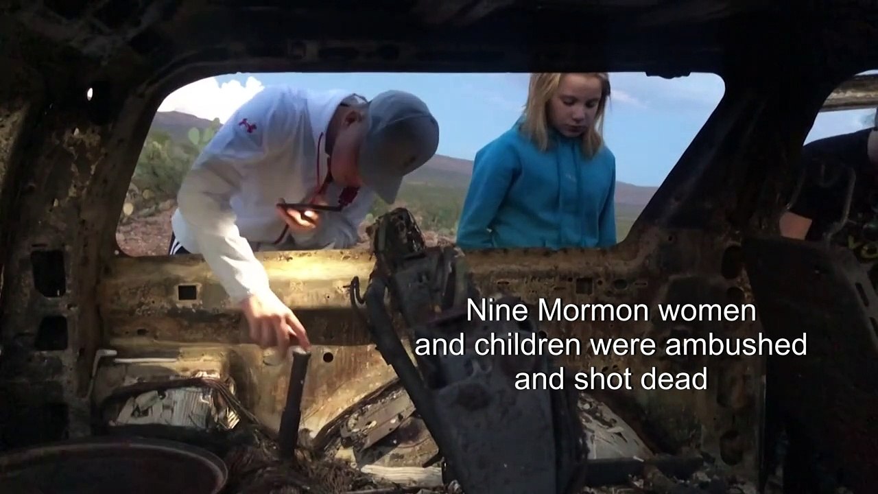 Relatives arrive at crime scene of Mexico Mormon massacre