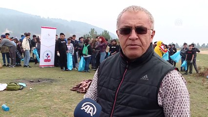 Gönüllü çevreci liselilerle doğayı temizledi - BURSA