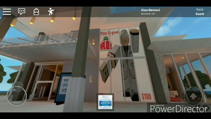 Papa Jhon's pizza in roblox