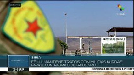 Siria denuncia operación de EEUU para saquear el petróleo del país