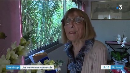 Handicap : aveugle et centenaire, c'est possible