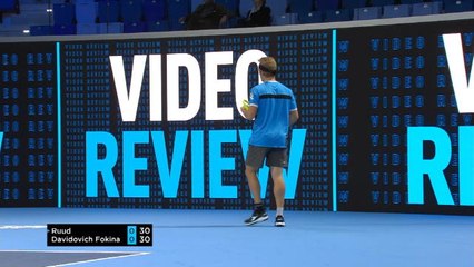 Masters Next Gen - Quand le tennis fait appel... à la VAR