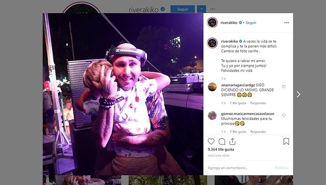 Kiko Rivera e Irene Rosales felicitan a Francisquito