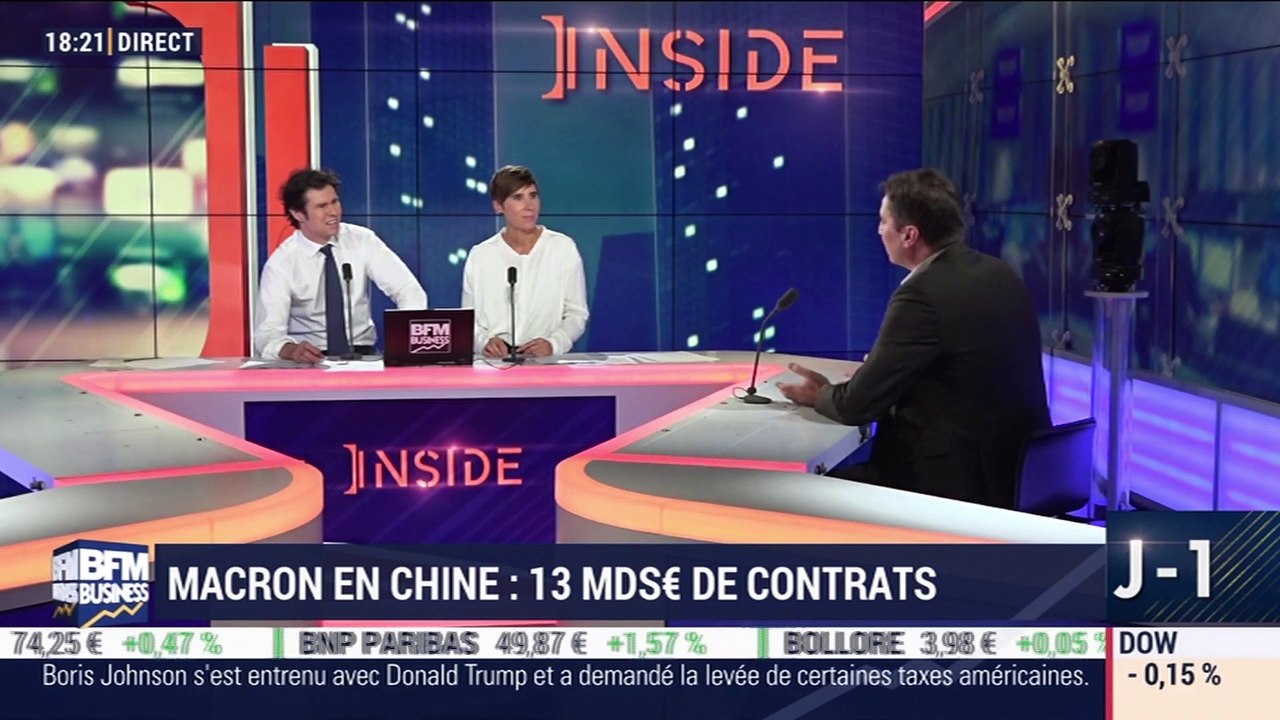 Macron en Chine: 13 milliards d'euros de contrats - 06/11