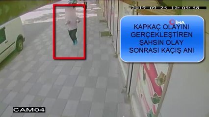 Gaziantep'te kapkaç olayları güvenlik kameralarına yansıdı