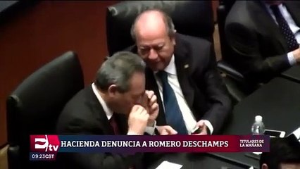 Hacienda denuncia a Romero Deschamps por lavado de dinero