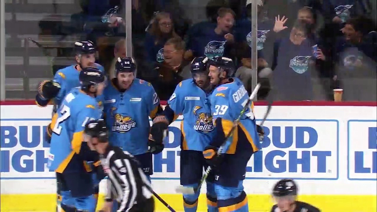 ECHL Wheeling Nailers 4 at Toledo Walleye 5 video Dailymotion
