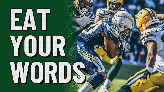 Eat Your Words: Packers vs Chargers