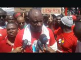 Manifestation du FNDC à Kindia: Interview de Abdoulaye Bah