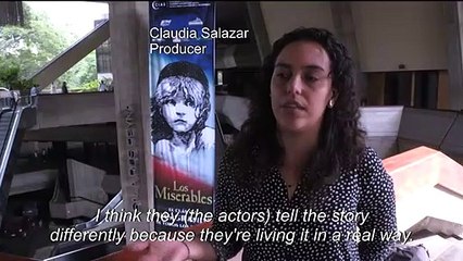 'Les Miserables' premieres in Venezuela echoing the country's crisis