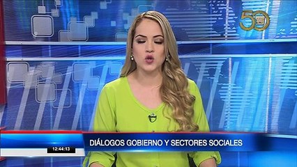 Continúan los diálogos entre el Gobierno y sectores sociales