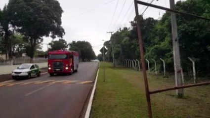 Brasília pega fogo na Rua Bom Jesus e Corpo de Bombeiros é mobilizado