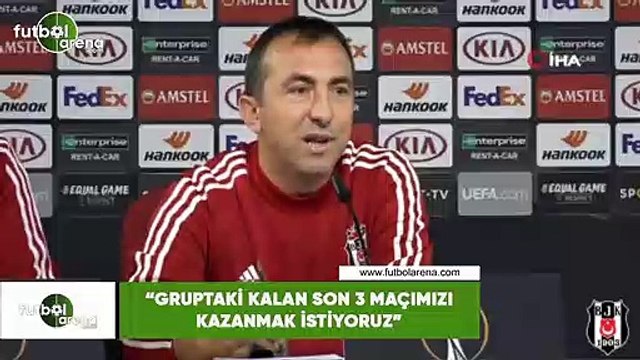 Recep Uçar: Gruptaki kalan son 3 maçımızı kazanmak istiyoruz