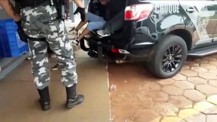 Três pessoas são detidas pelo Pelotão de Choque